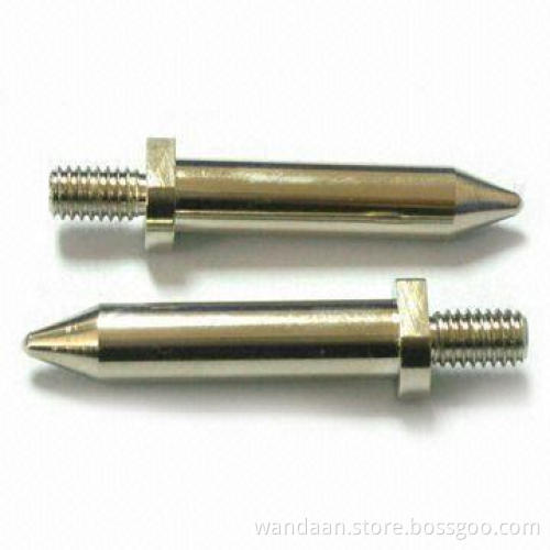 Nut Precision Turned Part with Special Thread and Big Hole, Made of Iron 1020